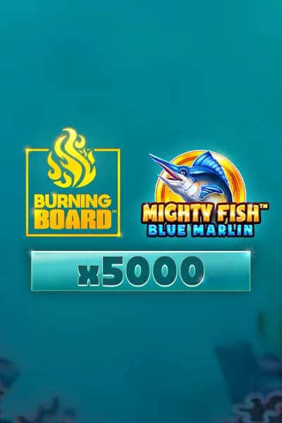 Mighty Fish: Blue Marlin Burning Board